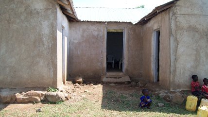 The dorm buildings for the Home of Hope